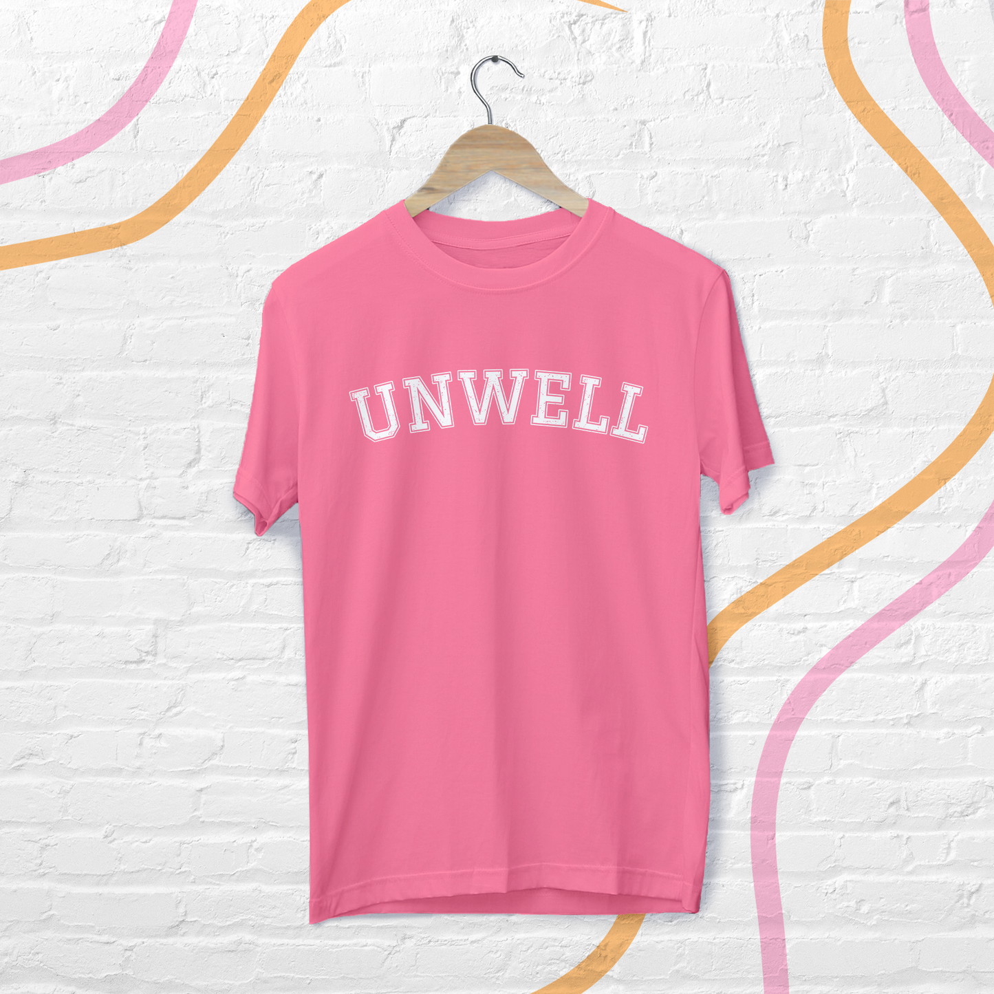 Unwell Collegiate Crewneck Tee