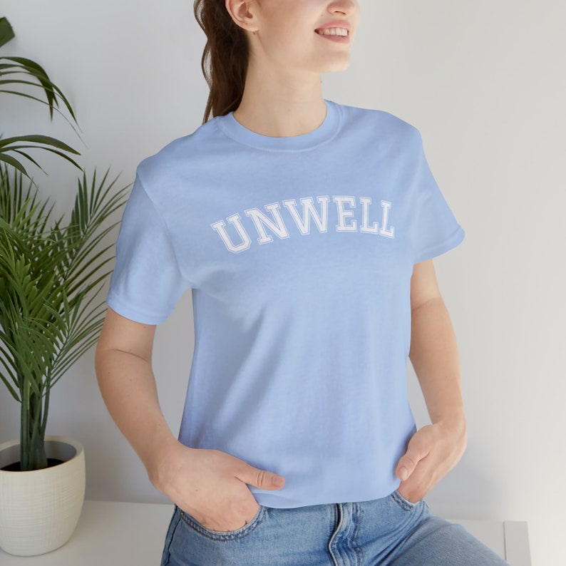 Unwell Collegiate Crewneck Tee