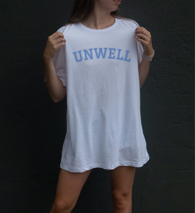 Unwell Collegiate Crewneck Tee